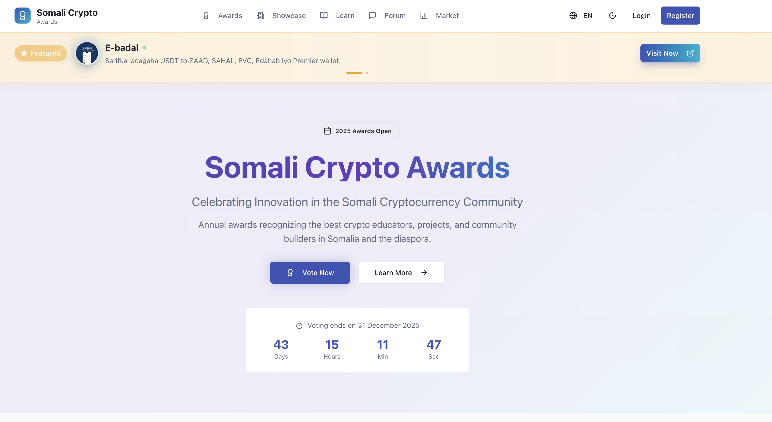 Somali Crypto Award